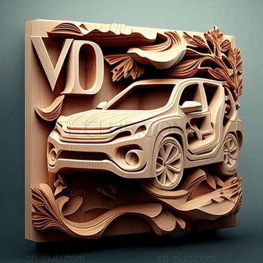 3D модель Honda CR V (STL)